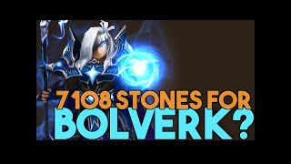 7108 Summoning Stones for BOLVERK?!  Can we get lucky in SUMMONERS WAR?!