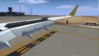 FSX Boeing 737 landing Djerba Zarzis