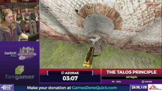 The Talos Principle by Azorae in 50:04 - SGDQ2017 - Part 94
