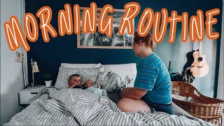 Realistic Morning Routine with a Toddler and Baby 2020 // SAHM of two
