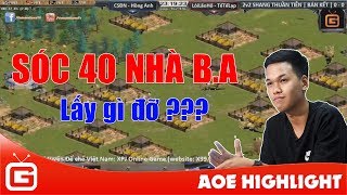 Aoe Highlight | Siêu phẩm: Sóc 40 nhà BA của Chim Sẻ khi đánh Shang.