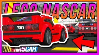 LEGO NASCAR In Forza Horizon 4!! (INSANE FINISH!)