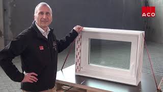 askACO - Fensterflügel fällt beim Öffnen aus der Schere