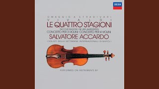 Vivaldi: Concerto For 3 Violins, Strings And Continuo In F, RV 551 - 1. Allegro