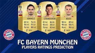 FIFA 19 | FC BAYERN MUNCHEN PLAYERS RATINGS PREDICTION | w/ Lewandowski, Neuer & Hummels