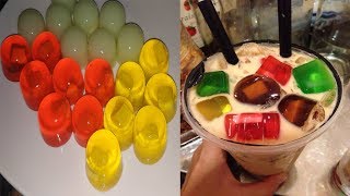 Cách làm Thạch Bi Phô Mai béo ngậy Uống Trà Sữa siêu độc đáo - how make colour BOBA Milk Tea