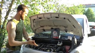 Citroen Berlingo В9 дизель замена масла в моторе Отзыв автосервис АвтоРусь Разборки