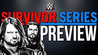 WWE SURVIVOR SERIES 2017 - PPV Preview/Vorschau - ROSTER-CLASHS! (Deutsch/German)