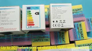 FUT104 Mi Light 4W RGB+CCT LED spotlight - happyttt.com