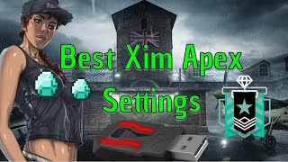 Best Xim Apex Settings For Diamond - Rainbow Six Siege | Xim Apex |