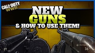 How to Use the New Guns in CoD WW2! (Proto-X1 SMG & VMG 1927 LMG)