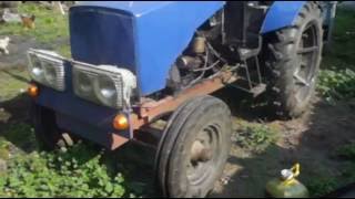 Мой самодельный трактор. в работе 22 года. My homemade tractor. in 22 years