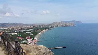 Крым-Судак с высоты Генуэзской крепости.