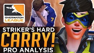 Overwatch: Striker Carried So Hard He Cried! - Tracer Pro Analysis