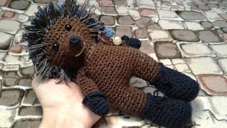 Ежик крючком. Игрушка своими руками. Анонс.