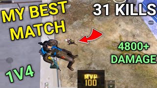 He Killed The Half Server Alone In PUBG Mobile | 31 Kills Solo VS Squad