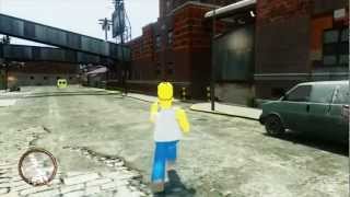 Homer Simpson in GTA IV 1080p