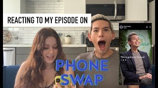 Reacting to My Episode of Phone Swap on Snapchat with Frankie (with Katie Thompson)