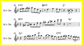 [JAZZ] All The Things You Are (Melody, Solo & Chords) - Paul Desmond & Gerry Mulligan