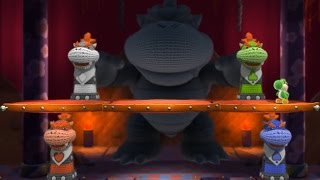 Yoshi's Woolly World - How to Solve the Puzzle in 6-8 (How to reach the boss door)