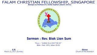 Rev Biak Lian Sum March 12, 2017