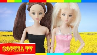 Jouets pour enfants, barbie voyage en Corée, vidéo pour enfant