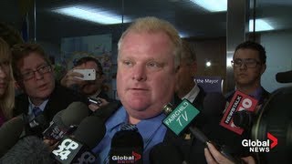 Rob Ford reacts to stay granted by court [Raw Video]