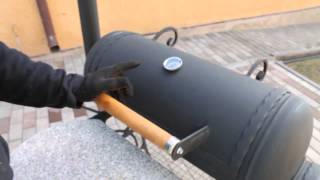 Гриль смокер мангал из газового баллона/ GRILL+SMOKER HAND MADE