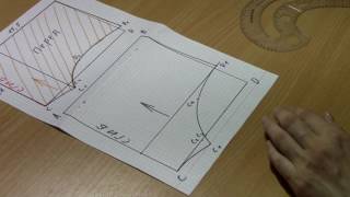 Выкройка трусиков-шортиков, трусиков-хипстеров   Pattern of panties-shorts, hipster panties