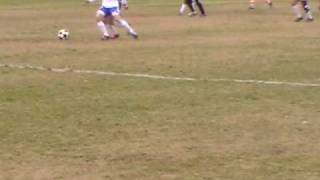 92G U19G Traci C.  Blue Uniform # 11 Clip 50514- 41 Stealing the ball