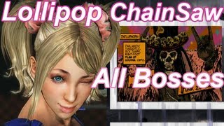 Lollipop Chainsaw - All Bosses Part 1