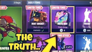 How To Get The BRITE BAG Back Bling FREE! Fortnite Battle Royale - New “Brite Bag” Fortnite