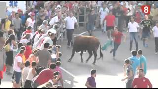 Primer encierro de Cuéllar 2015