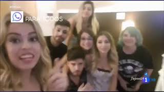 Mensaje de Nerea, Agoney, Mireya, Mimi, Marina, Roi, Thalia y Raoul.  Chat de la  Gala 0. 20-9-18