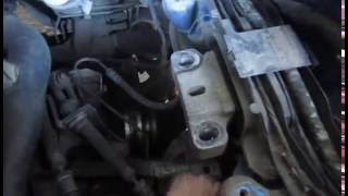 Замена подушки двигателя VW caddy 2009 г