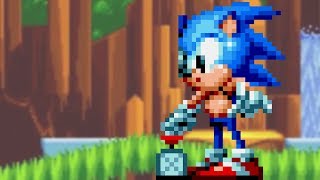 Sonic Mania - but you have only one button