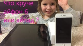 Что круче: айфон 6 или айпад Тестируем как Wylsacom Смотрим мисс Кети и мистер Макс for children