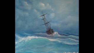 Рисуем море маслом. Картины маслом