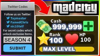 *ALL* MAD CITY CODES | SEASON 4 CODES | ROBLOX