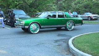 Candy Green LS Box Chevy on 26" Dub Floaters #WhipPaparazzi