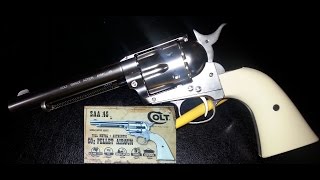 Umarex Colt SAA 45 Peacemaker Pellet Dia  4,5mm  177  IWA 2016 Review / Test