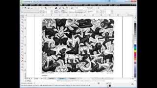 CorelDRAW, Эшер и немного геометрии