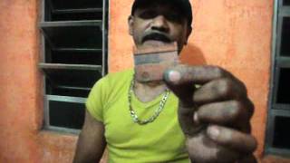 Como afiar maquina de cortar cabelo 10segundos parte 02