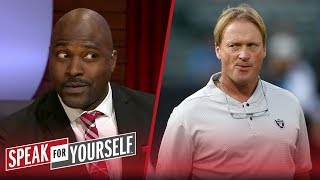 Marcellus Wiley on Jon Gruden's antics being 'at the cost' of the Raiders | NFL | SPEAK FOR YOURSELF