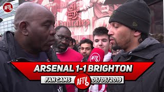 Arsenal 1-1 Brighton | Unai Emery's Job Should Be On The Line!!