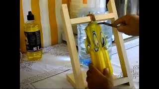How it's made carved candles Confectionare lumanari sculptate tip candela