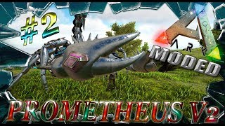 ARK: Survival Evolved железные динозавры мод Prometheus v2 №2 (моды в Арк Сурвайвал)