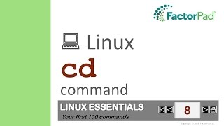 Linux cd command summary with examples