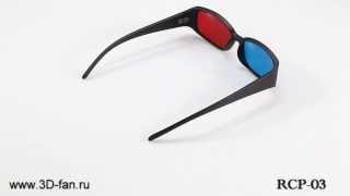 3d-fan.ru RCP-03 Анаглифические красно-синие 3D очки