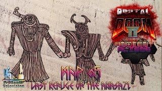 Brutal Doom 3.0:  Ancient Aliens: Прохождение (Walkthrough) #MAP05 Last Refuge of the Anasazi